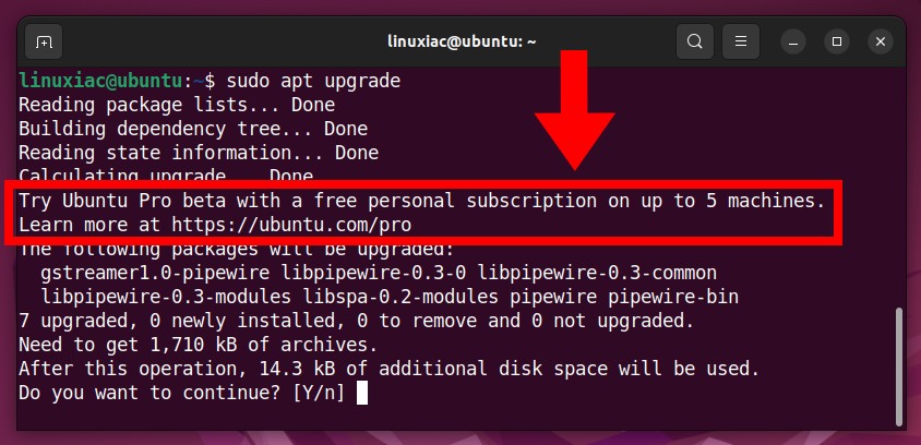 Ubuntu 终端广告惹恼用户